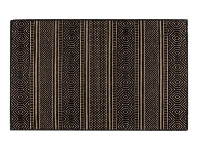Costa Chenille-Jute Carpet 120x180 cm Black