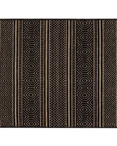 Costa Килим Шенил, Черно, 160 X 230 Cm