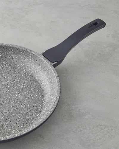 Комплект Тигани 3 бр. Премиум 20-24-28 см Сив