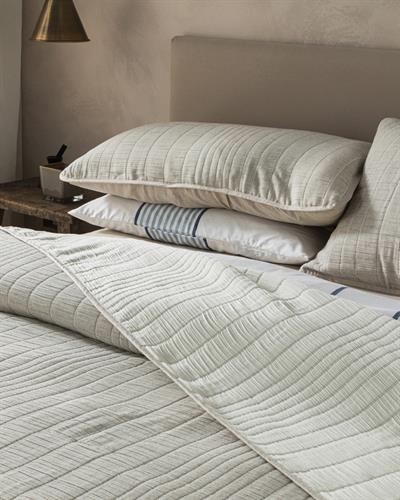 Cosy Rectangles Покривка За Легло Комплект Единичен Размер, Жакард, Антрацит, 160 X 240 Cm