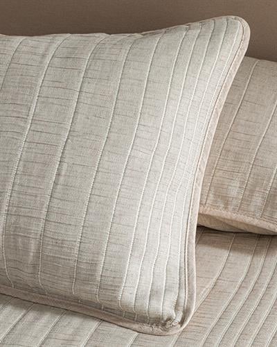 Cosy Rectangles Комплект Кувертюра За Легло Единичен Жакардов с пълнеж 160x240 см Кафяв