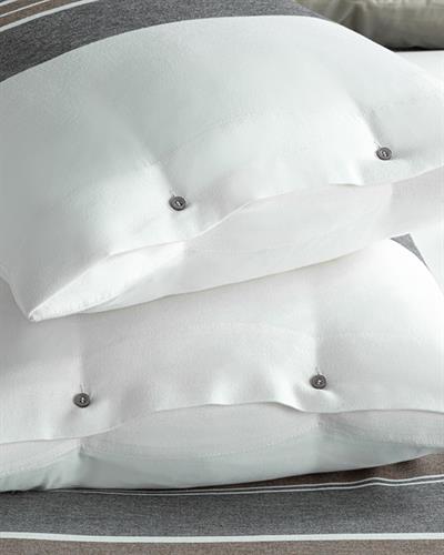 Cosy Stripe Спално Бельо Компле Super King Size, Winter Soft, Кафяво-Антрацит, 260 X 220 Cm