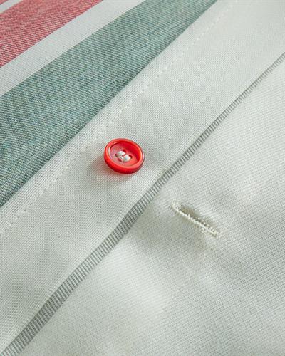 Cosy Stripe Спално Бельо Компле Двоен Размер, Winter Soft, Червено-Зелено, 200 X 220 Cm