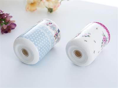 Cottage Garden Съд за Поправки 2 комплект New Bone China 6,3x6,3x18,8 cm Pink