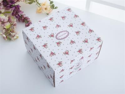 Cottage Garden КУТИЯ ЗА СЪХРАНЕНИЕ 3 комплект New Bone China 10x13x15 cm Pink