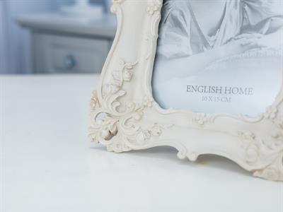 Country Romance РАМКА Правоъгълна Polyresin 16,3x3,4x21,3 cm White