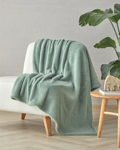 Cozy Тв Одеяло Уелсофт 120x170 см Светла резеда