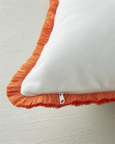 Crab Калъфка Декоративн Възглавница С бродерия 45x45 см Оранжев