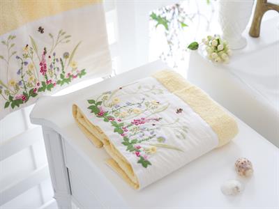 Crewel ХАВЛИИ ЗА РЪЦЕ Бродирани 30x50 cm Yellow.