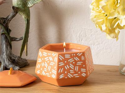 Crispy Scented Candle 345 G Orange,