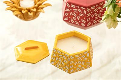 Crispy Ароматен Свещ Жълто, 270 G