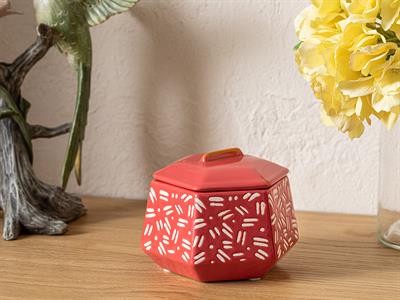 Crispy Ароматен Свещ Тъмно Розово, 270 G