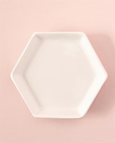 Crispy Flowers Купички За Ядки Керамика, Кремово, 10 Cm