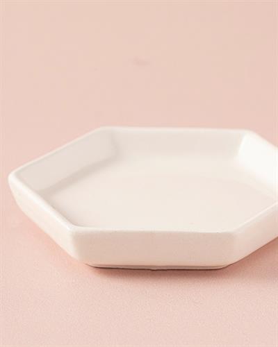 Crispy Flowers Купички За Ядки Керамика, Кремово, 10 Cm