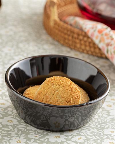 Cristallo Купички За Ядки Керамика, Кафяво, 12 Cm