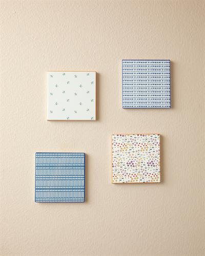 Crochet Flowers Подложка За Чаша Керамика 10,8 см Кремав