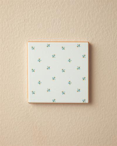 Crochet Flowers Подложка За Чаша Керамика 10,8 см Кремав