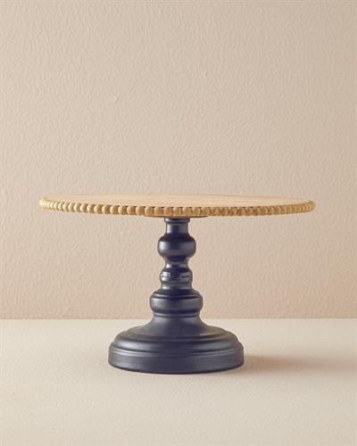 Crown Декоративна Чиния Дървен 25x16x16 см Натурален