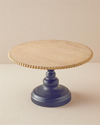 Crown Декоративна Чиния Дървен 25x16x16 см Натурален