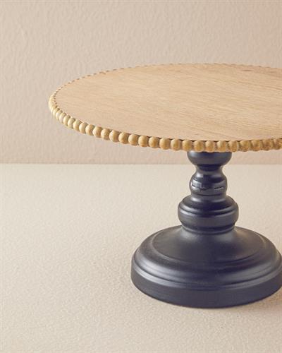 Crown Декоративна Чиния Дървен 25x16x16 см Натурален