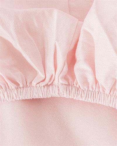 Crystal Спално Бельо Компле Единичен Размер, Копринен Кепър, Розово, 160 X 220 Cm