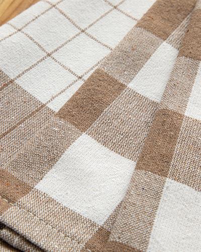 Crystal Кърпа За Сушене 2 бр. Памучен полиестер 40x60 см Кафяв