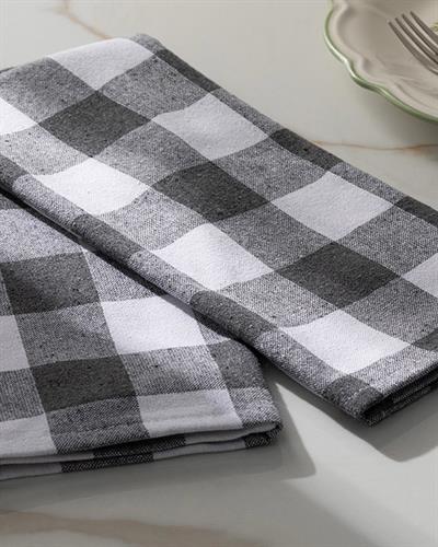 Crystal Кърпа За Изсушаване Памучен, Антрацит, 40 X 60 Cm