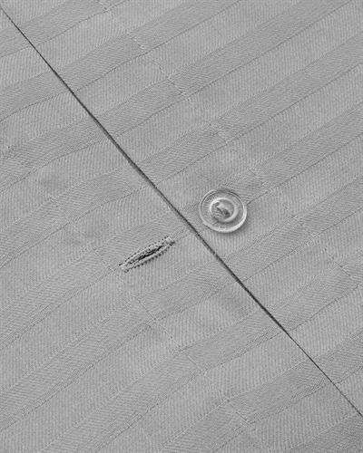 Crystal Спално Бельо Компле King Size, Копринен Кепър, Сиво, 240 X 220 Cm