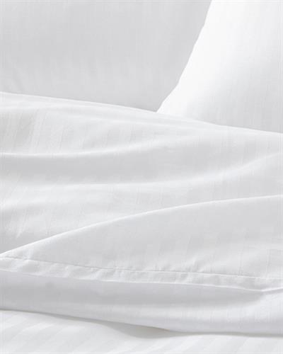 Crystal Спално Бельо Компле Super King Size, Копринен Кепър, Бяло, 260 X 220 Cm