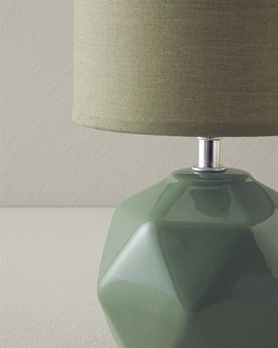 Cubic Абажур Керамика 16x16x30 см Зелен