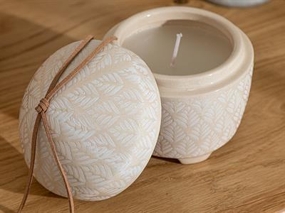 Curl Scented Candle 185 G Ecru