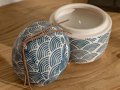 Curl Ароматен Свещ Тъмно Синьо, 0