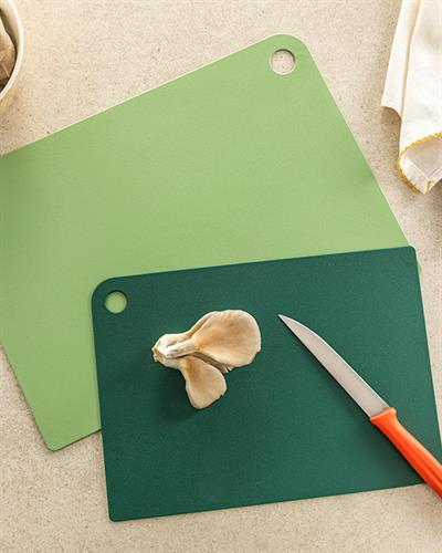 Cut Me Plastic 2 Set Cutting Board 27-34 cm Green