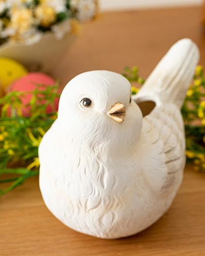 Cute Birds Дрънкулка Бяло, 15.7 X 9.2 X 12 Cm