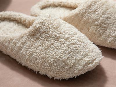 Cuteness sherpa Women Home Slippers 39 Beige
