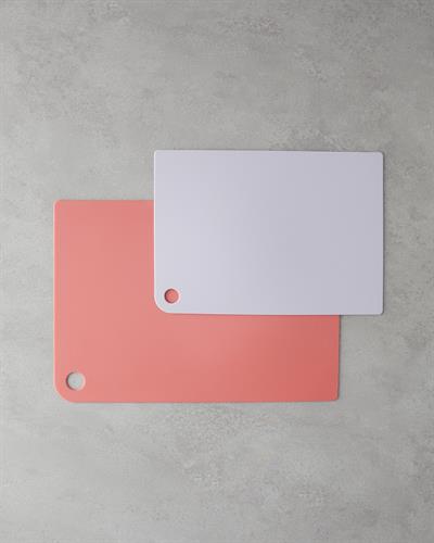 Дъска За Рязане 2 бр. Пластмаса 27-34 см Лилав - Розов