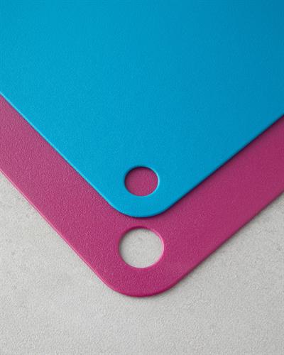 CutMe Дъска За Рязане 2 бр. Пластмаса 27-34 см Цикламен-Син