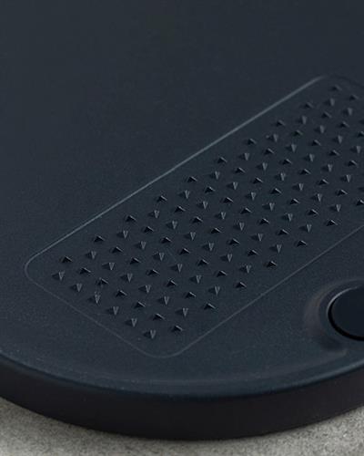 Cutting Set Дъска За Рязане С Белачка, Пластмасов, Антрацит, 37 X 26 Cm