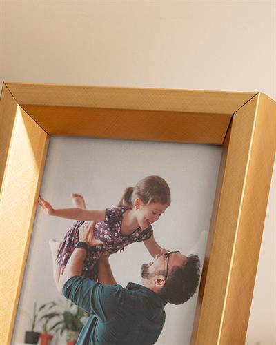 Cypress Рамка 10x15 см Златен