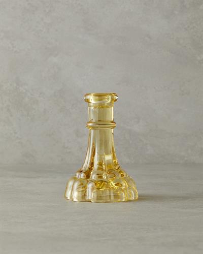 Cyrstal Свещник Стъкло 14 см. Кехлибар