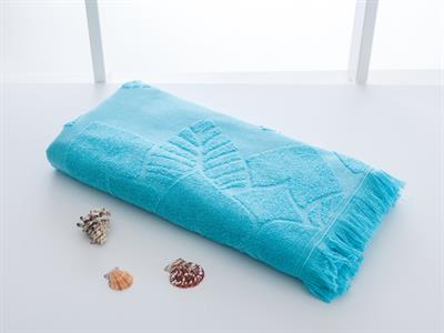 Dahlia ПЛАЖНА ХАВЛИЯ Жакардов 80x150 cm Turquoise