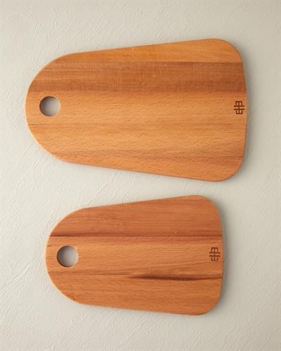 Daily Дъска За Рязане 2 бр. Бук 21x32 см+17x25 см Кафяв