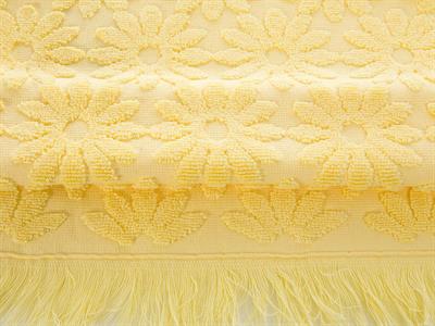 Daisies ХАВЛИИ ЗА РЪЦЕ С ресни Жакардов 30x45 cm Yellow.