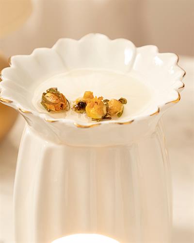 Daisy Кадилница Бяло, 11 X 11 X 14 Cm