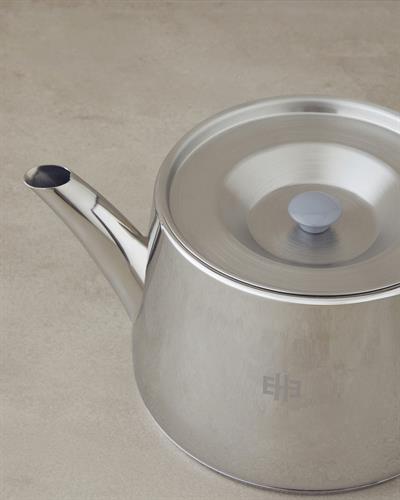 Daisy Чайник Стомана Сребърен.