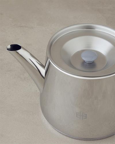 Daisy Чайник Стомана 1,6+2,7 л Сребърен.