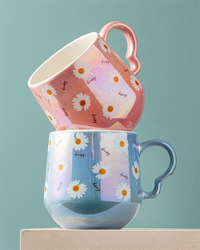 Daisy Чаша Керамика, Розово, 350 Ml
