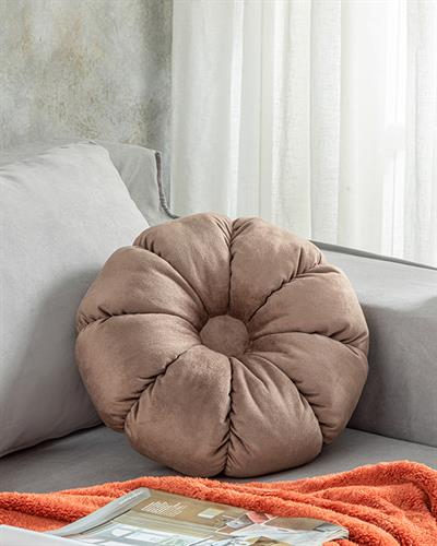 Daisy Декоративн Възглавница Кадифе, Кафяво, 40 Cm