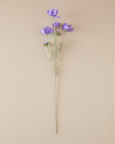 Daisy Изкуствено Цвете Един Стрък 62 см Виолетов..