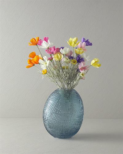 Daisy Една Клонка Изкуствено Цвете Червено, 62 Cm